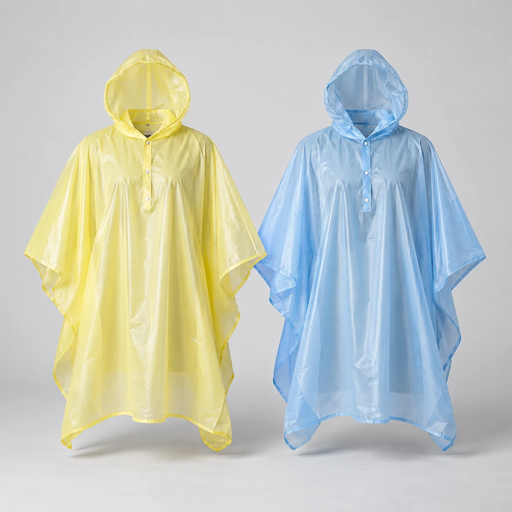 Rain ponchos — product concept
