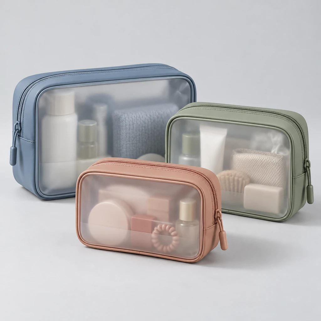 Travel & utility pouches — product concept