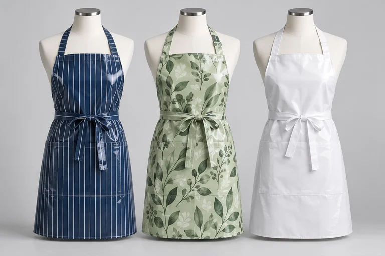 Waterproof utility aprons — product concept