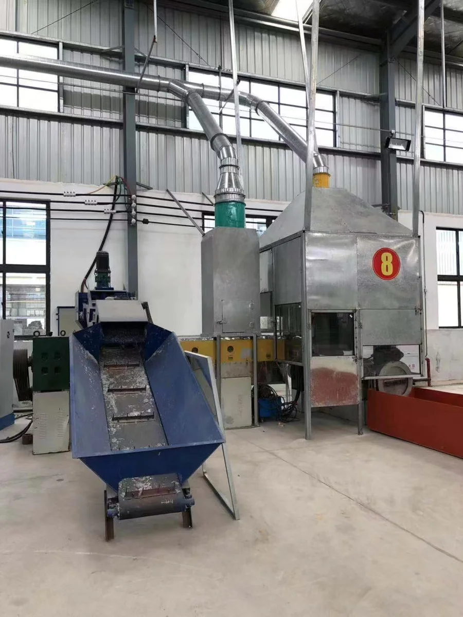 Material preparation line